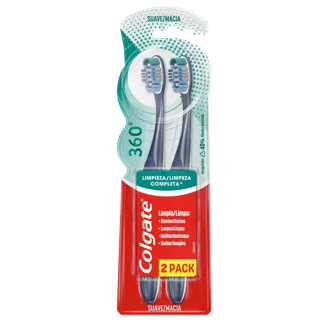 Cepillo Dental Colgate 360 Suave Surround x2cepillos pague 1cepillo