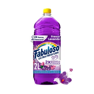 Limpiador Fabuloso Fresca Lavanda Antibacterial 2000ml