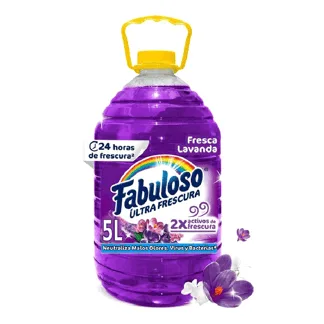 Limpiador Fabuloso x5000ml R Fresca Lavanda Antibacterial