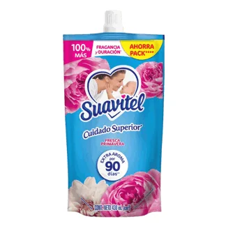 Suavizante Suavitel x430ml Mas ContenidoFresca Primavera100% Rendidor