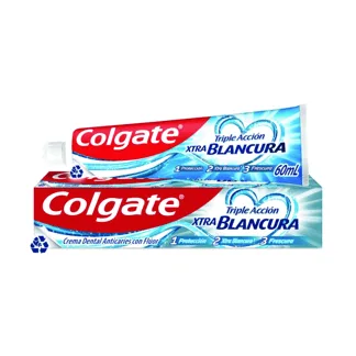 Crema Dental Colgate Triple Acción Extra Blancura 60ml
