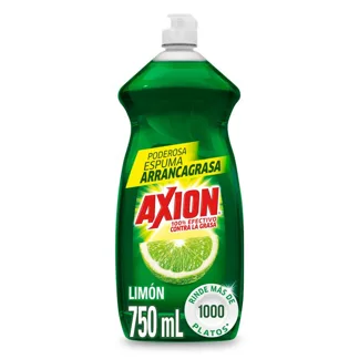 Lavaplatos Axión Líquido Limón 750ml