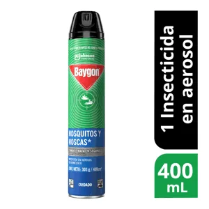 Baygon Insecticida Aerosol Mata Insectos Voladores x400ml