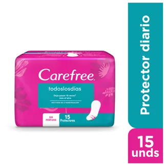 Protector Carefree Todos Los Dias x15 Protectores