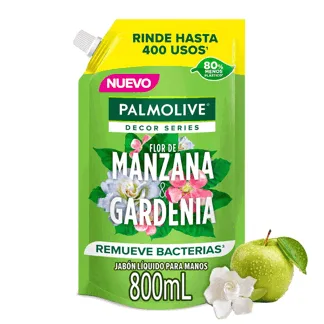 Jabón para Manos Palmolive Manzana y Gardenia Líquido 800ml