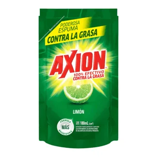 Lavaplatos Axión Líquido Limón x180ml