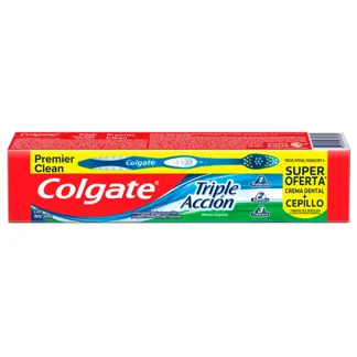 Crema Dental Colgate Triple Acción x50ml + Cep Premier Clean