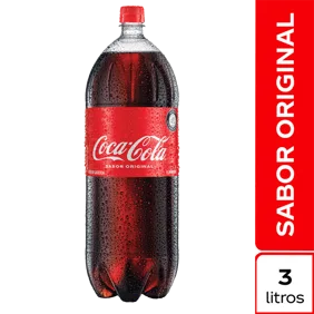 Gaseosa Coca-Cola Botella Pet x3000ml