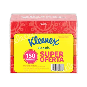 Oferta (Pañuelo Facial Kleenex Original Junior Pague 2 Lleve 3)x3Un x50 Pañuelos
