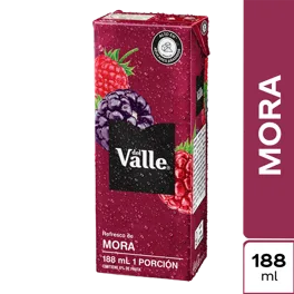 Jugo Frutal Del Valle Mora x188ml