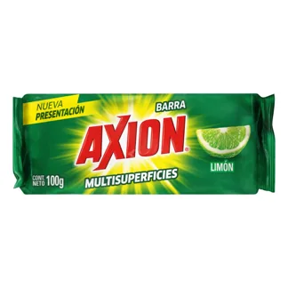 Lavaplatos Axion Limón Barra x100gr