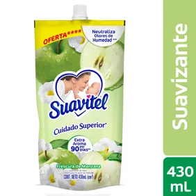 Suavizante Suavitel Frescura De Manzana x430ml