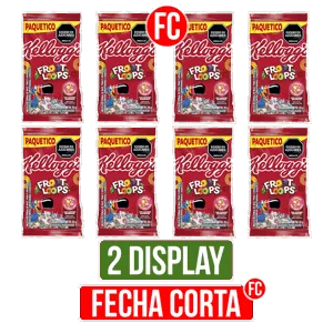 Cereal Kellogg Froot Loops Paketicos x8Un x25gr